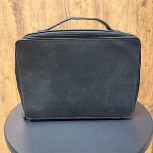 Chic Black Makeup Toiletry Bag